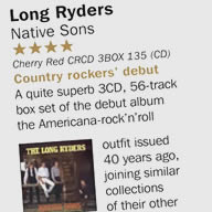 Record Collector review of Native Sons 3CD Box Set(2024)