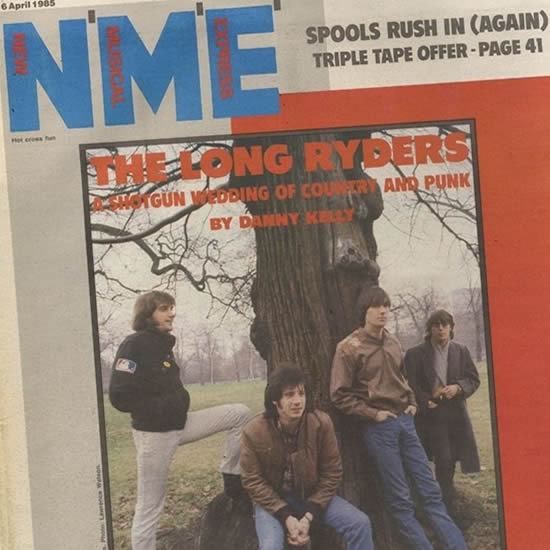 The Long Ryders 1985 NME Cover