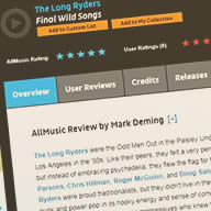  All Music Guide Review of Final Wild Songs
