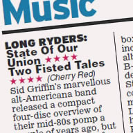 Scottish Daily Express Review of State Of Our Union/Two Fisted Tales Deluxe 3CD Boxsets