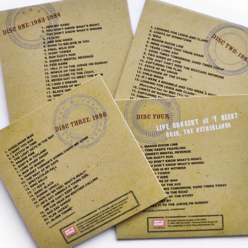 Final Wild Songs Box Set Discs